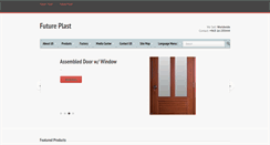 Desktop Screenshot of future-plast.com
